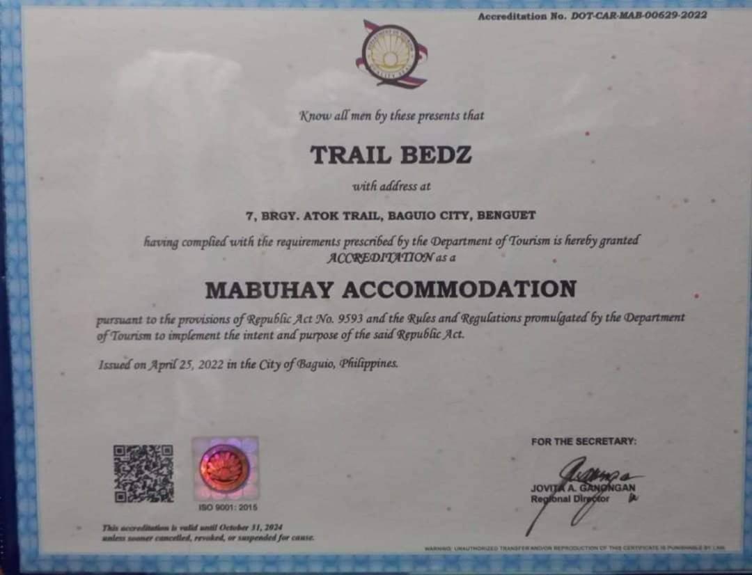 Trail Bedz Homestay Baguio City Bagian luar foto